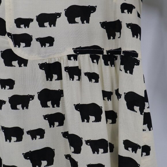 Anthropologie Animal Print Blouse - Picture 8 of 16